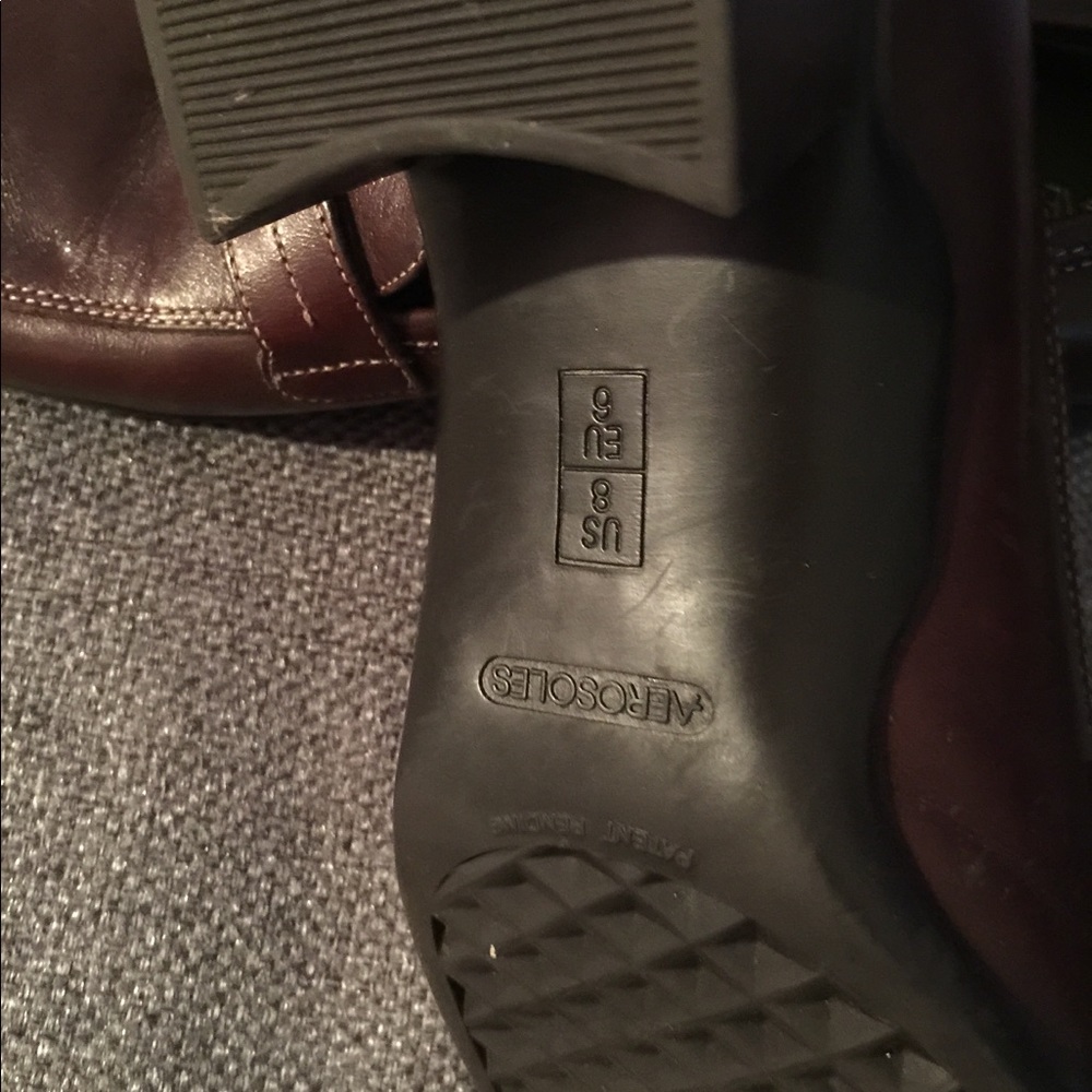 Aerosoles brown leather shoe 👞penny offer style 8 - Picture 5 of 8